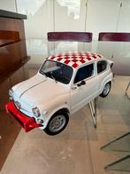Fiat Abarth 850 TC 1963 Solido 1/18 1961 zonder doos, Hobby en Vrije tijd, Modelauto's | 1:18, Ophalen of Verzenden, Zo goed als nieuw