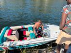Larson 140 pk binnenboordboot, Watersport en Boten, Ophalen, Gebruikt