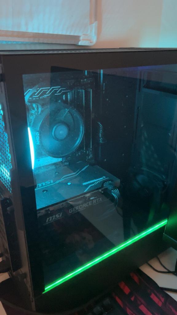 MSI Gaming Pc RTX 2060 OC Ventus + Monitor, Computers en Software, Desktop Pc's, Gebruikt, 3 tot 4 Ghz, SSD, 16 GB, Met monitor