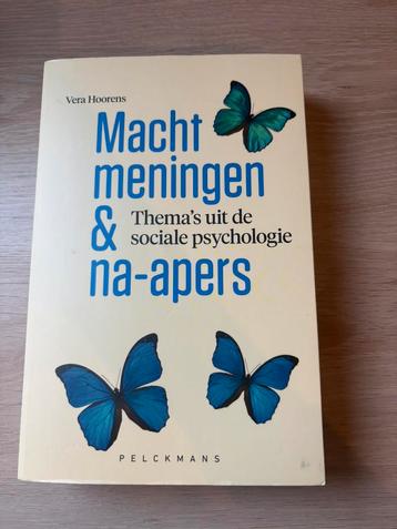 Vera Hoorens - Macht, meningen en na-apers beschikbaar voor biedingen
