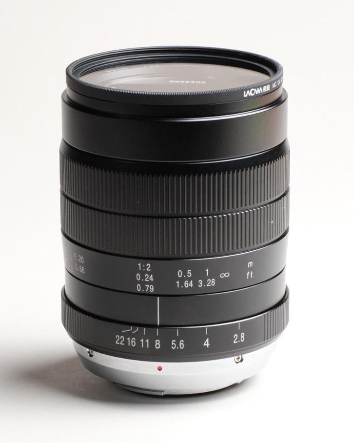 lentille Laowa 60mm f/2.8 2X Ultra-Macro Lens Nikon F, Audio, Tv en Foto, Foto | Lenzen en Objectieven, Zo goed als nieuw, Macrolens