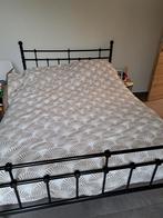 Lit complet 1m40 avec sommier matelas, Enlèvement, Comme neuf