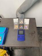 Nintendo Gameboy Color avec 4 jeux, Consoles de jeu & Jeux vidéo, Enlèvement, Game Boy Color, Utilisé, Avec jeux