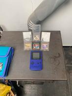 Nintendo gameboy color met 4 games, Gebruikt, Game Boy Color, Met games, Ophalen