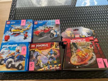 Zes setten lego, dozen ongeopend beschikbaar voor biedingen