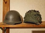 2 Franse helmen, Verzamelen, Ophalen of Verzenden, Landmacht, Helm of Baret