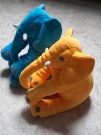 Knuffel gekleurde olifant 2stuks, Ophalen of Verzenden, Zo goed als nieuw, Olifant