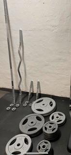 Homegym Powerrack 900 + losse gewichten, Ophalen, Krachtstation, Rug, Zo goed als nieuw