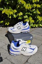 Baskets New Balance cuir crème et bleu t.36/UK3.5 tb état, Beige, Ophalen of Verzenden, Zo goed als nieuw, Sneakers