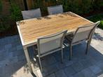 Tuinset Gloster, Tuin en Terras, 4 zitplaatsen, Gebruikt, Ophalen of Verzenden, Tuinset