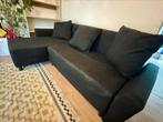 Zetelbed slaapbank Ikea, Ophalen, Gebruikt, Zwart, 140 cm