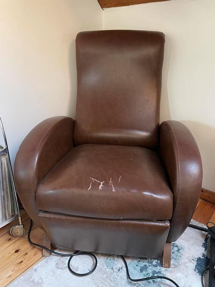 Fauteuil inclinable vintage, Maison & Meubles, Fauteuils, Utilisé