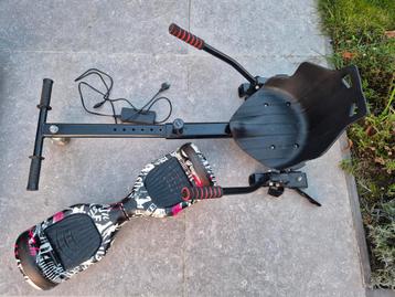 Hoverboard met bijpassende hoverkart beschikbaar voor biedingen