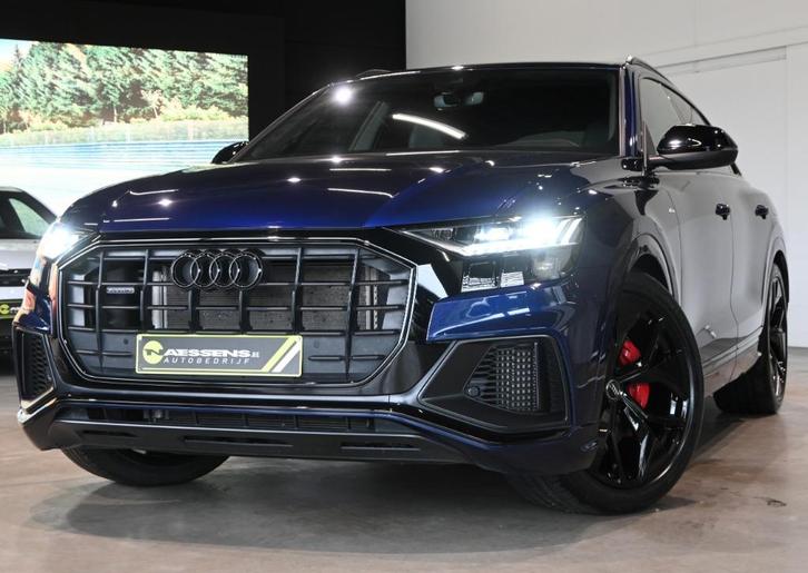Audi Q8 60 TFSIe Quattro S-Line **LED/LEDER/CAM/NAV/CC**, Auto's, Audi, Bedrijf, Te koop, Q8, 4x4, ABS, Achteruitrijcamera, Airbags