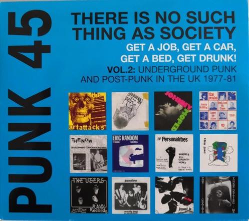 Punk 45 - Underground punk and post-punk in the UK (CDverz.), Cd's en Dvd's, Cd's | Verzamelalbums, Zo goed als nieuw, Rock en Metal