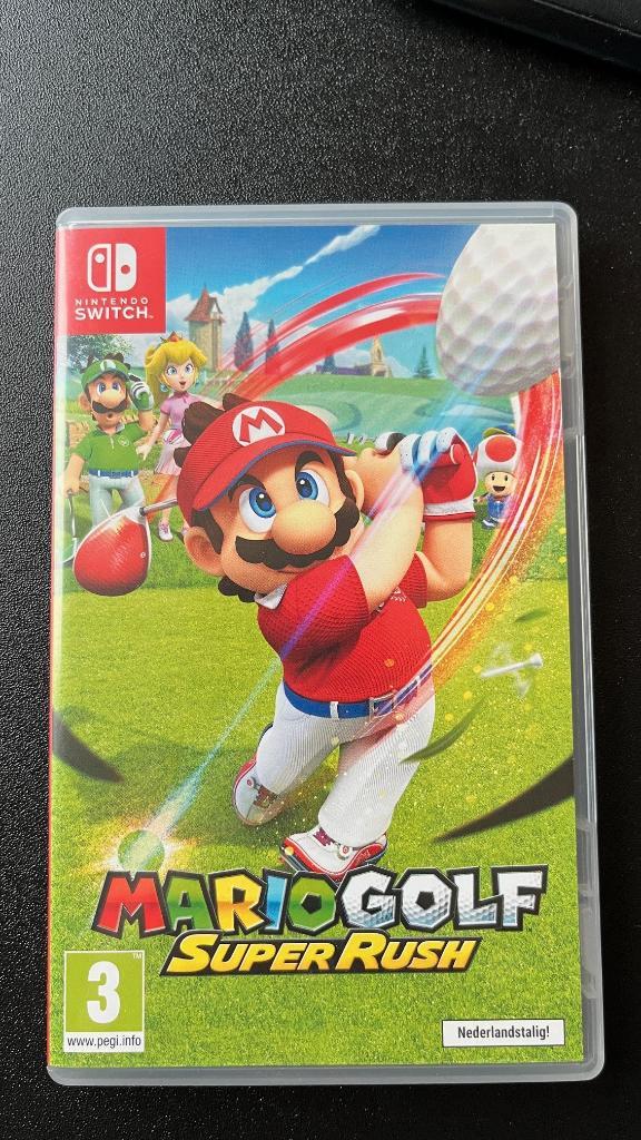 Mario Golf Super Rush, Consoles de jeu & Jeux vidéo, Jeux | Nintendo Switch, Comme neuf, Sport, 3 joueurs ou plus, À partir de 3 ans