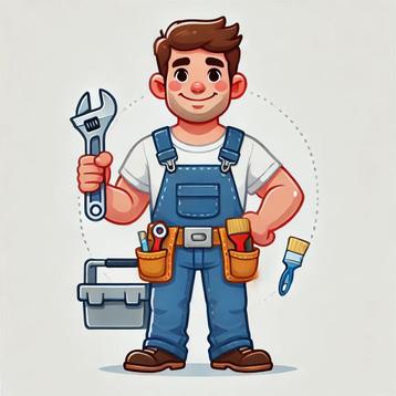 Homme a tout faire, Jardinier, Peintre, Bricoleur.  beschikbaar voor biedingen