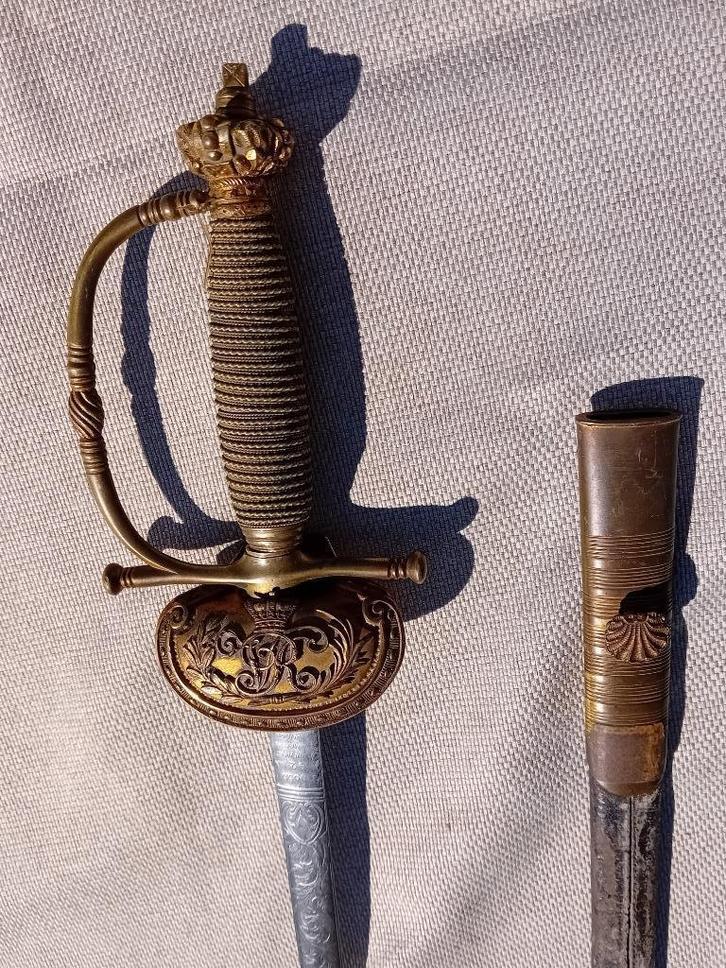 Luxueuze degen VR Queen Victoria WOI, DODD London, Verzamelen, Militaria | Algemeen, Landmacht, Zwaard of Sabel, Ophalen of Verzenden