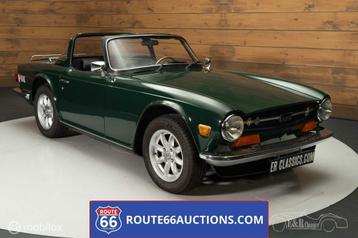 Triumph TR6 1973 | Route 66 Auctions, Autos, Cuir, Achat, Entreprise, Cabriolet