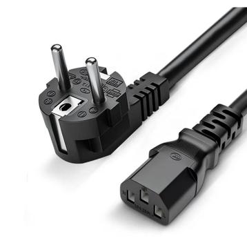 cable électrique (3 tailles au choix : 2,5m // 2m // 150 cm, Enlèvement ou Envoi, Utilisé, Câble ou Fil électrique