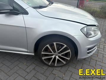 Spatbord rechts Volkswagen Golf 7 VII LA7W beschikbaar voor biedingen