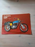 Ducati six days 125 oldtimer brochure, Motoren, Ophalen of Verzenden, Nieuw