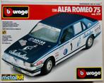 Burago 1:24 - 5119 - ALPHA ROMEO 75, Ophalen of Verzenden, Nieuw, Auto, Burago