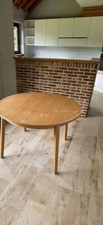Ronde eettafel IKEA uitschuifbaar 4-6personen, Ophalen, Gebruikt