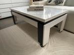 Table basse - blanc, Ophalen, 100 tot 150 cm, 50 tot 100 cm, Zo goed als nieuw
