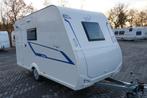 Nieuwe 4pers.Caravelair met stapelbed, zithoek, MTM 1000kg, Caravans en Kamperen, Caravans, Stapelbed, Koelkast, Bedrijf, Caravelair