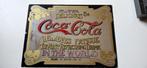 Vintage Coca-Cola spiegel, Ophalen of Verzenden, Gebruikt, Reclamebord