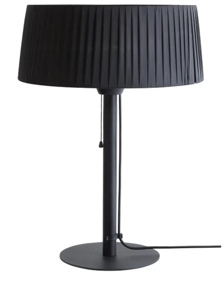Elegante terrasverwarmer / design lamp, Huis en Inrichting, Lampen | Hanglampen, Zo goed als nieuw, 50 tot 75 cm, Metaal, Stof
