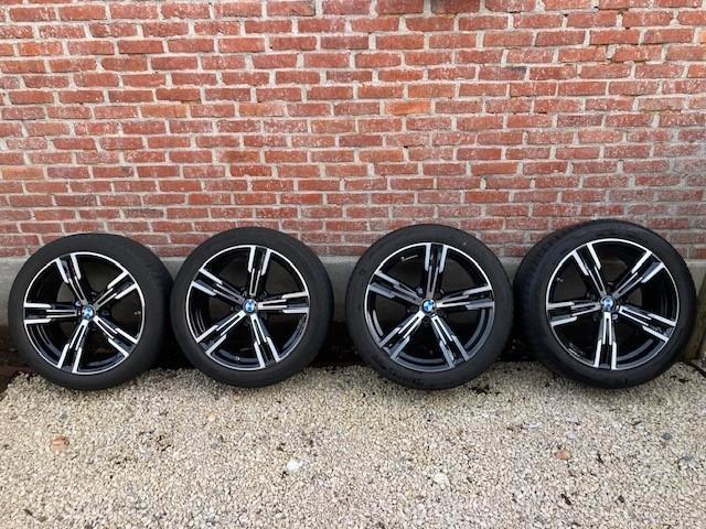 Breedset BMW M-velgen 848 met zomerbanden, Auto-onderdelen, Banden en Velgen, Banden en Velgen, Zomerbanden, 18 inch, Personenwagen