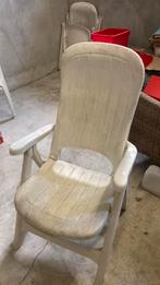 Zeer sterke tuintafel en stoelen, Tuin en Terras, Tuinstoelen, Ophalen, Gebruikt