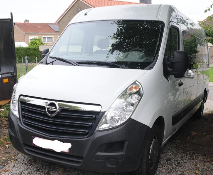 Opel Movano 2015 l3h2, Auto's, Opel, Particulier, Movano, Diesel, Euro 5, Overige carrosserie, 4 deurs, Handgeschakeld, Wit, Zwart