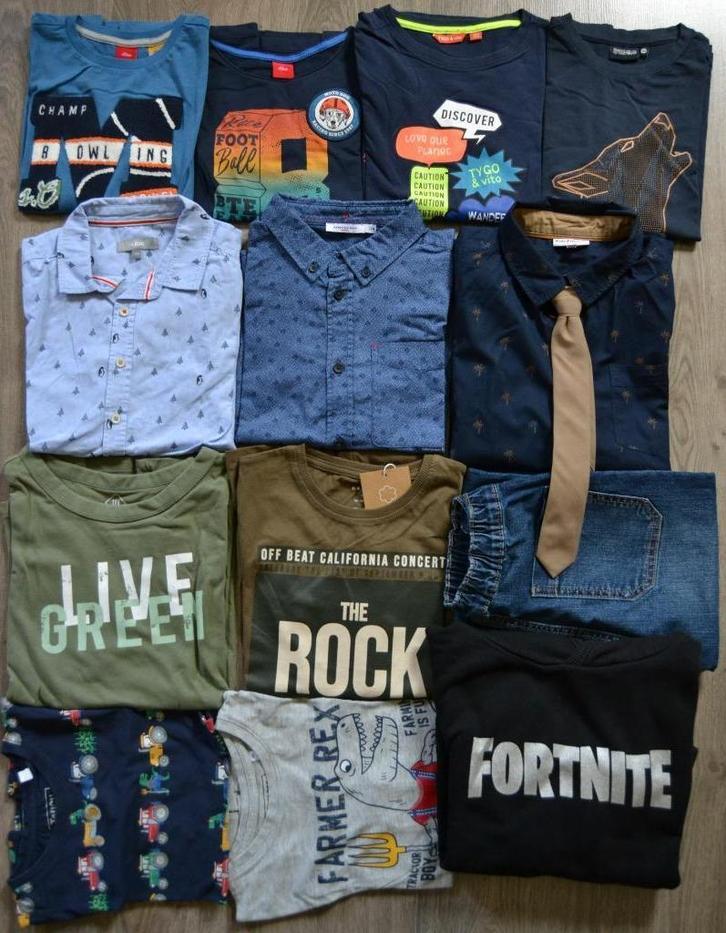 Pakket kledij maat 134/140-3, Kinderen en Baby's, Kinderkleding | Kinder-kledingpakketten, Gebruikt, Maat 134, Ophalen of Verzenden