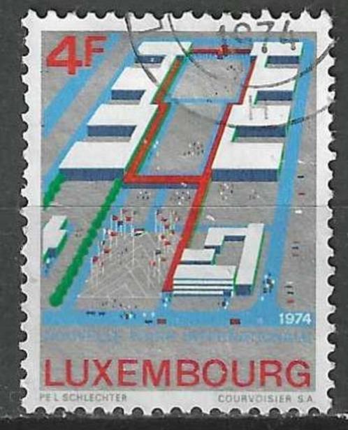 Luxemburg 1974 - Yvert 835 - Beurs van Luxemburg (ST), Postzegels en Munten, Postzegels | Europa | Overig, Gestempeld, Luxemburg