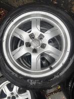 Originele Audi Velgen met winterbanden 225 50 17 -  5mm 7mm, Auto-onderdelen, Banden en Velgen, Ophalen, Gebruikt, Banden en Velgen