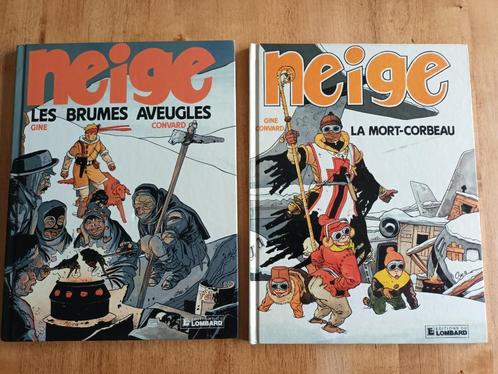 BD Neige les 2 premiers albums en EO, Livres, BD, Utilisé, Plusieurs BD, Enlèvement ou Envoi