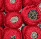 12 bollen DMC 8 50g katoen rood, Ophalen of Verzenden, Nieuw, Breien of Haken, Wol of Garen