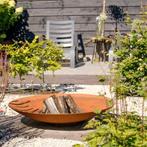 Cortenstaal vuurschaal vanaf 600mm diameter, Jardin & Terrasse, Bols de feu, Enlèvement ou Envoi, Neuf