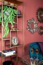 industriele metalen kast - open kast boekenkast drankenkast, Antiek en Kunst, Ophalen