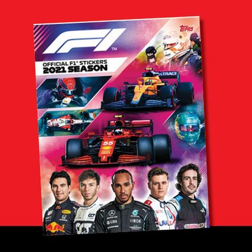 Formula 1 Season 2021 Topps stickers, tins & stickeralbums, Verzamelen, Stickers, Nieuw, Sport, Ophalen of Verzenden