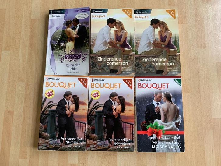 Harlequin bouquet dubbeldik / extra dik vanaf €0,75, Boeken, Romans, Ophalen