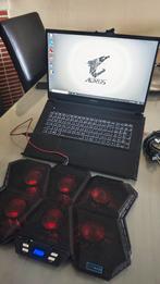 Aorus 7 KB gaming laptop rtx 2060 i7 32gb ram, Computers en Software, Ophalen, Zo goed als nieuw, Gaming