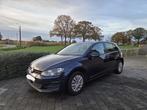 VW Golf 7 1.6 Diesel 156000km BJ 06/2016 Euro 6b, Voorwielaandrijving, Stof, Euro 6, Blauw