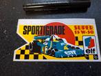 Sticker Formule 1 Sportigrade Elf motor oil, Ophalen of Verzenden, Zo goed als nieuw, Auto of Motor