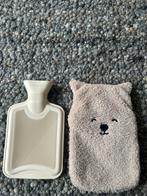 Warmwaterkruik met zachte berenhoes, Ophalen of Verzenden, Nieuw, Beige, Overige typen