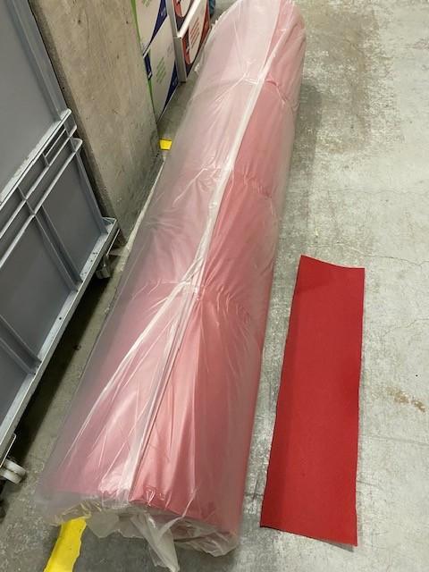 Rode loper 30m x 2m, Maison & Meubles, Ameublement | Tapis & Moquettes, Neuf, 200 cm ou plus, 200 cm ou plus, Rectangulaire, Rouge