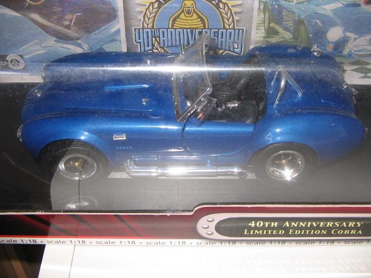 ac cobra modellen op 1/18, Hobby en Vrije tijd, Modelauto's | 1:18, Nieuw, Auto, Overige merken, Ophalen of Verzenden